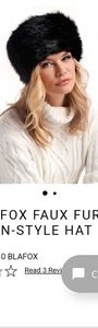 Donna Salyers Russian Faux Fur Hat NWT